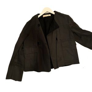 Cropped vintage Marni jacket.